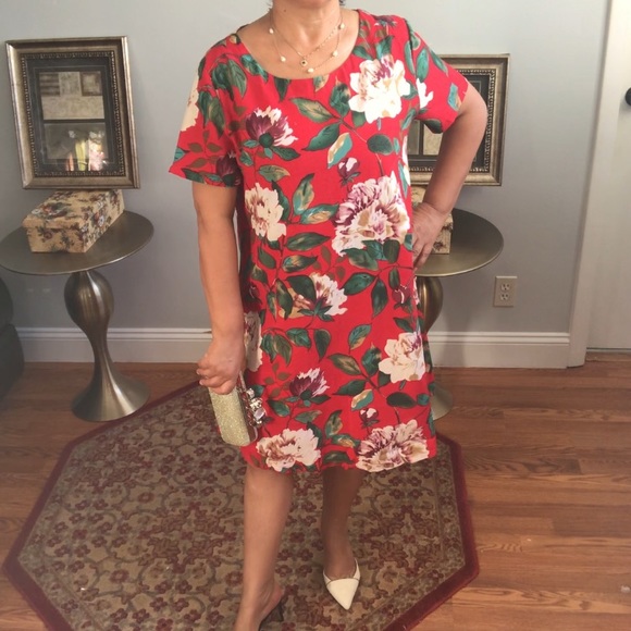 NWOT  Cotton MIDI Dress loose and breathable Linen - Picture 11 of 16